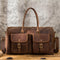 Bolsa de Viaje Grande en Cuero Crazy Horse Estilo Retro