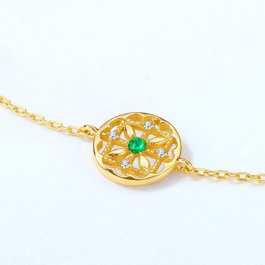Pulsera de Esmeralda Natural para Mujer - Image 10