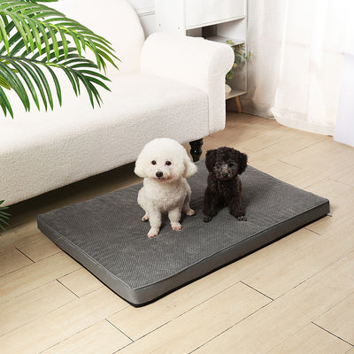 Colchoneta de Espuma Viscoelástica para Mascotas - Cama Calmante Extraíble y Lavable - Image 9
