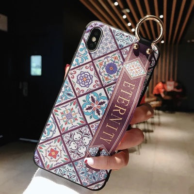 Funda para teléfono con correa de muñeca