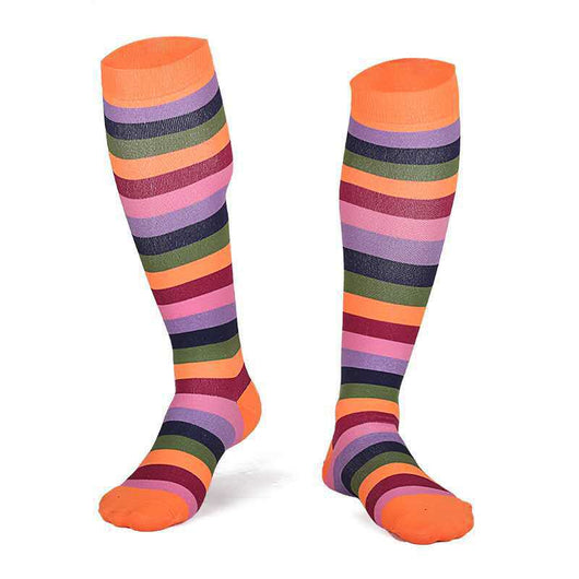 Calcetines de Compresión Deportivos Unisex Multicolor - Image 27