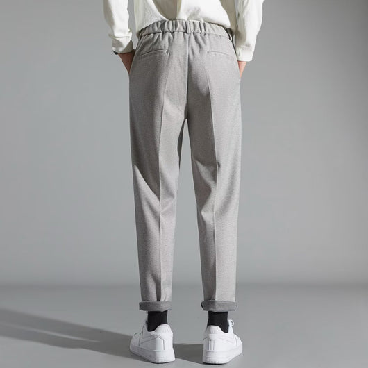 Pantalones Casuales Slim Fit en Lana para Hombre - Image 25
