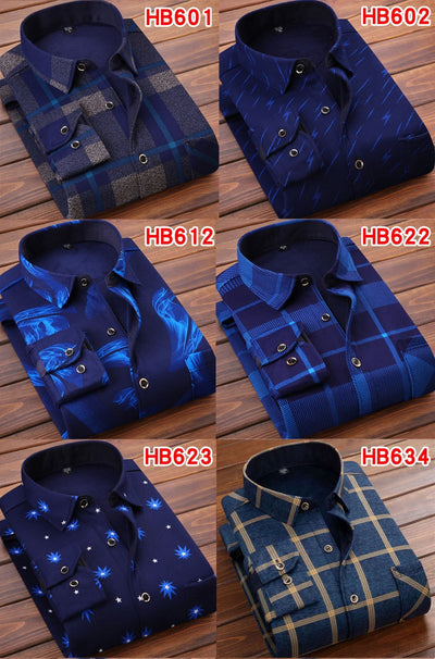 Camisa Térmica Acolchada a Cuadros para Hombre - Image 27
