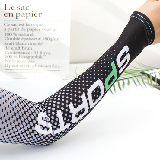 Protectores de Brazo Ice Silk para Hombre - Manga Refrescante Oversized - Image 11