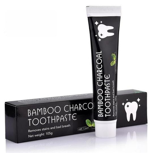 Pasta Dental Blanqueadora con Carbón Activado de Bambú Natural