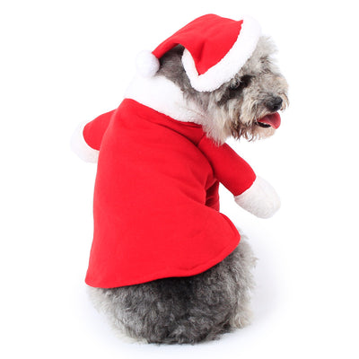Disfraz Navideño para Mascotas - Traje Festivo Erguido - Image 9