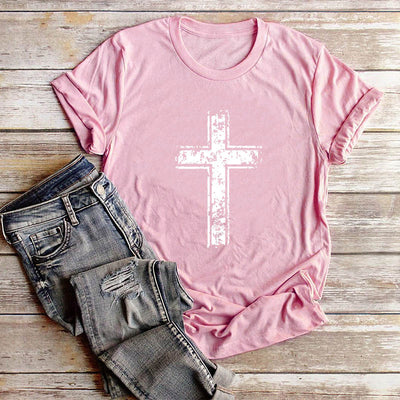 Camiseta de Algodón Cross para Mujer - Manga Corta - Image 16