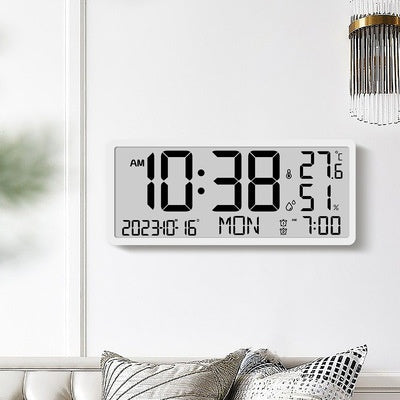 Reloj Digital Grande con Temperatura y Humedad - Image 14