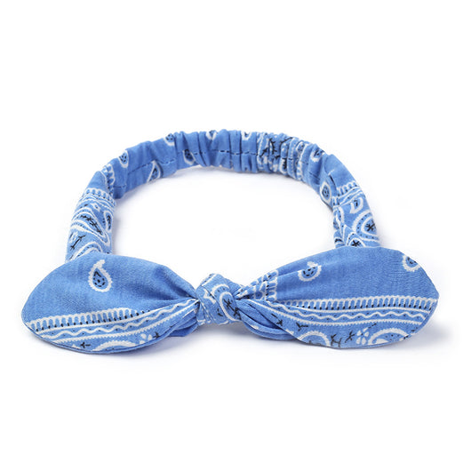 Diadema elástica con moños de conejo - Image 22