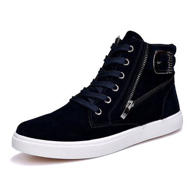 Botas Casuales Hombre Estilo Británico con Hebilla - Diseño Metrosexual Coreano - Image 6