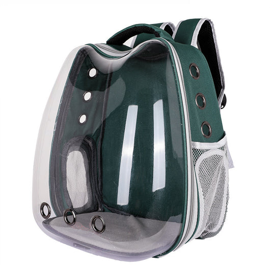 Mochila Transportadora Transparente para Gatos - Portátil y Segura - Image 6
