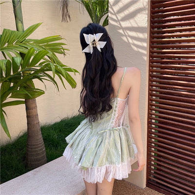 Vestido Strapless con Encaje A-Line para Mujer - Image 6