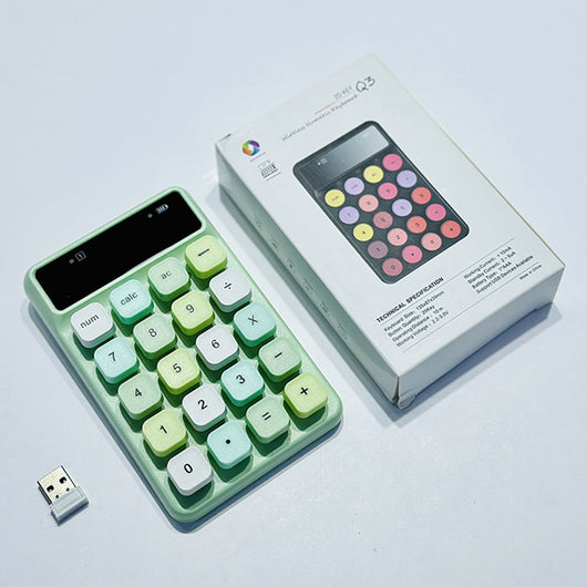 Teclado Inalámbrico Portátil Q3 Colores Macaron - Image 12