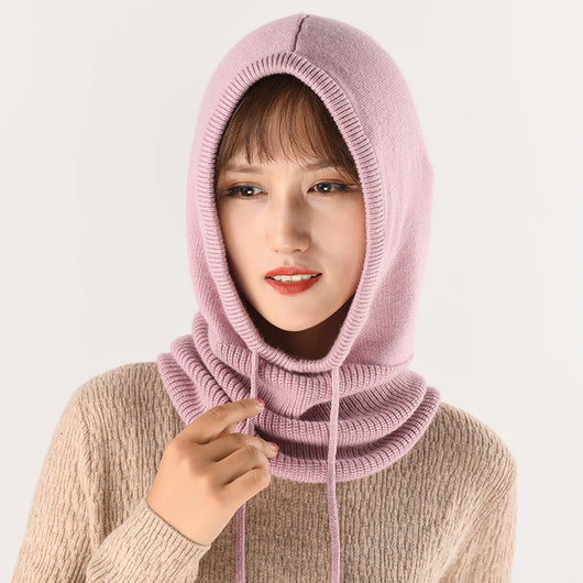 Bufanda Cuello de Lana Tejida para Mujer con Protección de Orejas - Image 16