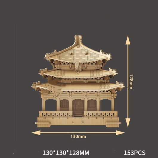 Modelo de Ensamble de Carpintería con Estructura de Mortaja y Espiga - Image 3