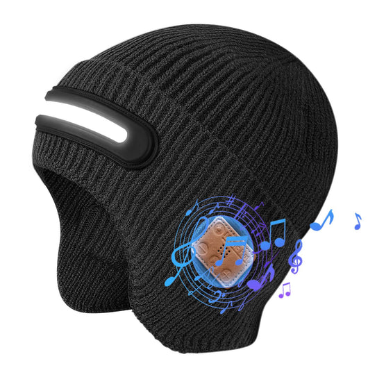 Gorro Tejido con Iluminación LED para Correr de Noche - Image 5