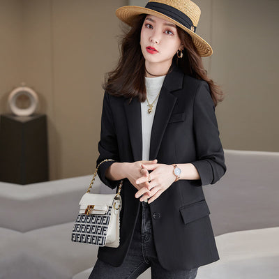 Blazer Ejecutivo Marrón Talle S - Diseño Minimalista para Mujer - Image 14