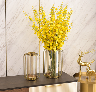 Jarrón Decorativo de Lujo con Flores Secas Simuladas para Sala de Estar - Image 21