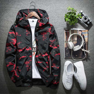 Chaqueta Camuflada con Capucha - Image 5