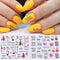 Calcomanías de Uñas con Diseño de Labios y Letras - Colección Love