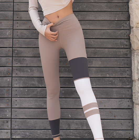 Leggings Deportivos de Cintura Alta con Elastano
