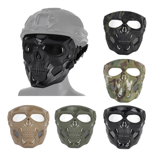 Máscara de Casco de Terror Calavera