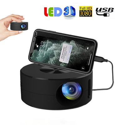 Proyector Portátil WiFi 1080P LED - Cine en Casa y Entretenimiento Multimedia