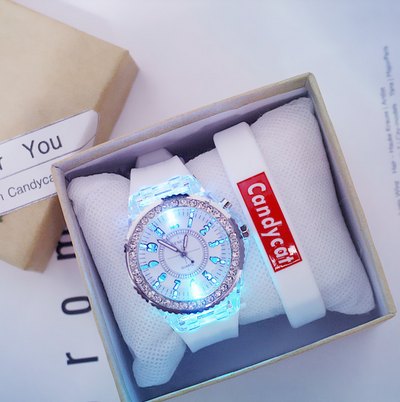 Reloj Deportivo Geneva Unisex con Cristal Luminoso y Correa de Silicona - Image 12