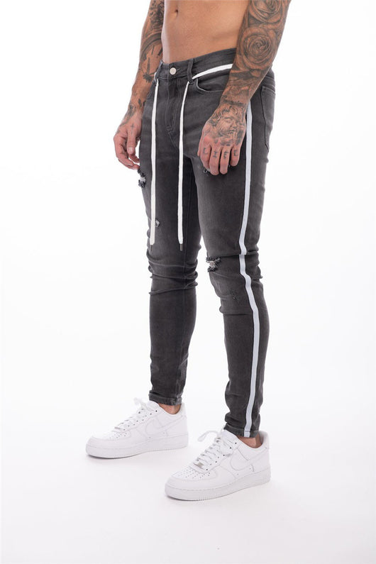 Pantalones Vaqueros Rotos para Hombre - Image 2