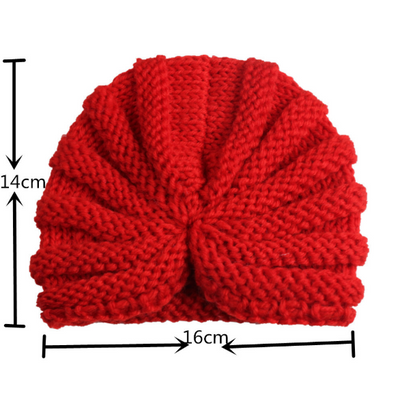 Gorro de Lana Indio de Color Sólido - Image 14