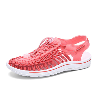 Sandalias Romanas Tejidas con Cordón Ajustable para Hombre y Mujer - Image 12