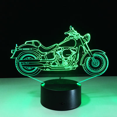 Lámpara Nocturna 3D de Motocicleta - Image 5