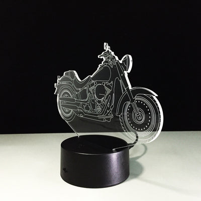 Lámpara Nocturna 3D de Motocicleta - Image 4