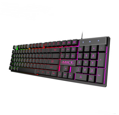 Teclado USB Iluminado con Cable - Image 4