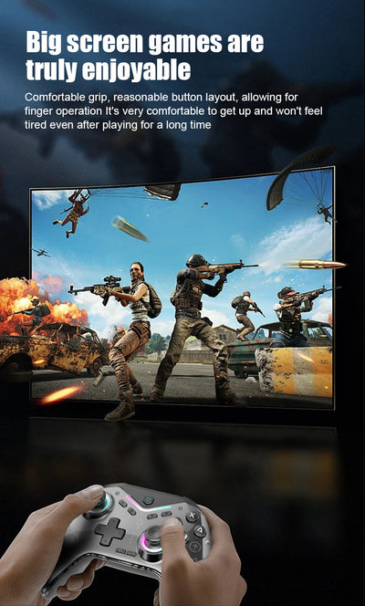 Control Gamer NS Personalizable con Bluetooth Programable - Image 20