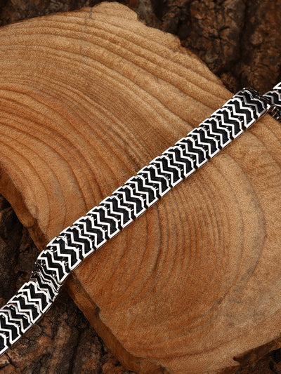 Pulsera de Plata 925 con Diseño Tejido de Líneas Cruzadas - Image 12