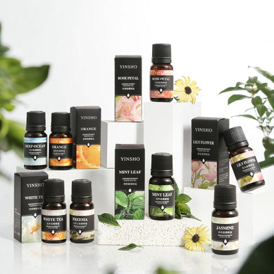 Aceite Aromaterápico Soluble para Dormir - Rosa y Jazmín con Difusor de Piedra Aromática