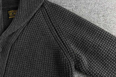 Suéter de Lana Vintage Combinada para Hombre - Image 17