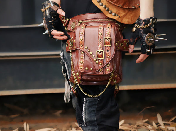 Bolsa de Cadena Motocicleta Punk Rock Explosion