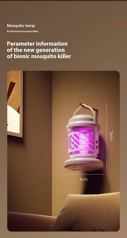 Lámpara Mata Mosquitos con Descarga Eléctrica - Repelente de Insectos - Image 10