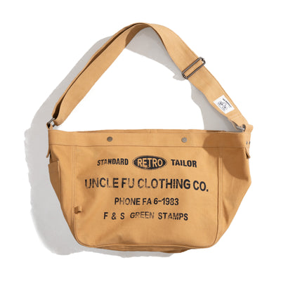 Bolsa Mensajera Retro de Gran Capacidad en Lona con Estilo Vintage - Image 6