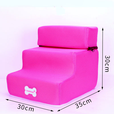 Escaleras para Mascotas - Rampa de Espuma Suave para Cama - Image 12