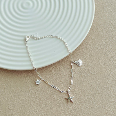 Pulsera de Plata Esterlina 925 Europea y Americana para Mujer - Image 9