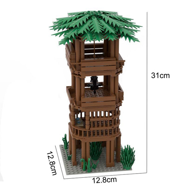 Bloques de Construcción de Partículas Pequeñas - Torre de Madera para Niños - Image 6