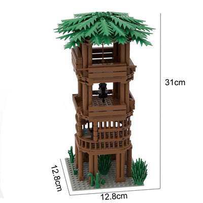 Bloques de Construcción de Partículas Pequeñas - Torre de Madera para Niños - Image 6