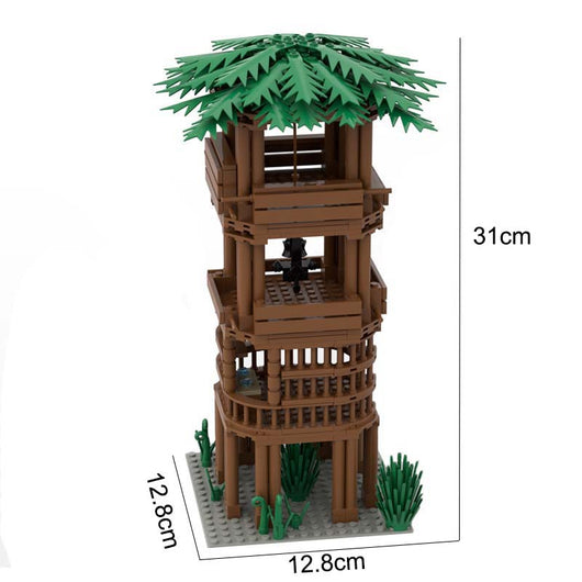 Bloques de Construcción de Partículas Pequeñas - Torre de Madera para Niños - Image 6
