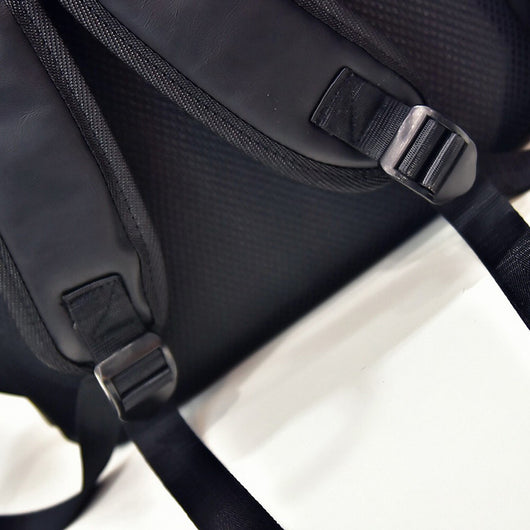 Mochila Casual Retro de Cuero para Hombre - Bolsa para Computadora y Viajes - Image 5