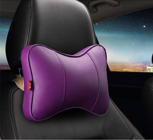 Juego de 2 Almohadas Cervicales 3D en Cuero Artificial Premium - Image 9