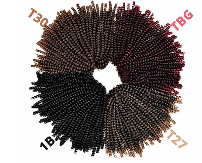 Peluca de Fibra Química con Rizos Compactos - Image 11