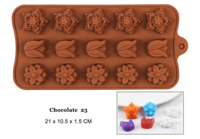 Molde de Silicona para Chocolate 29 Formas - Herramientas Antiadherentes para Repostería - Image 18